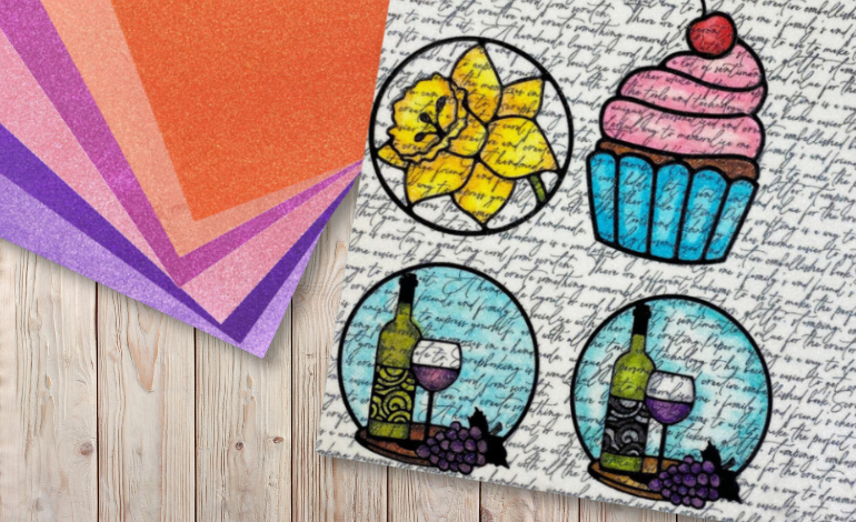 Velvety Smooth Micro Fine Glitter Paper Krazy Kreations